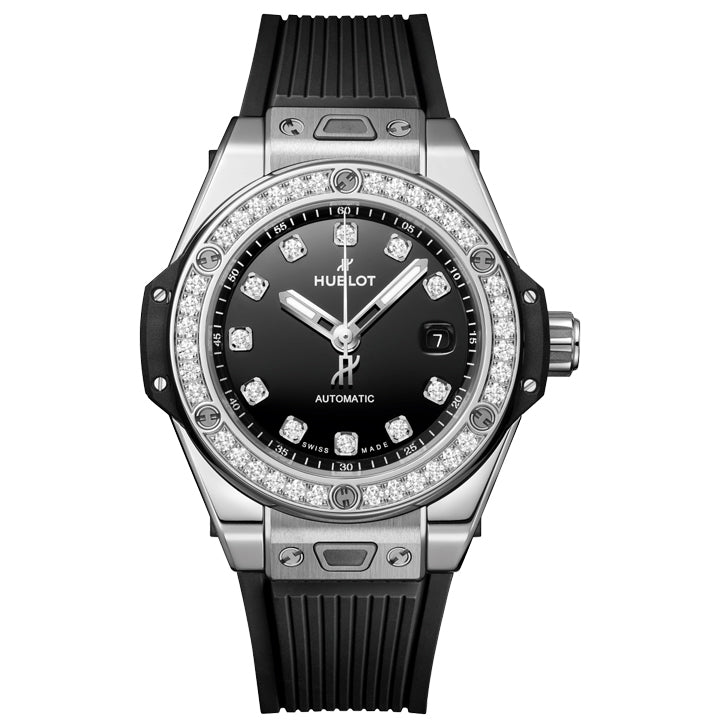 Hublot Big Bang One Click Steel Diamonds 33mm - 485.SX.1270.RX.1204