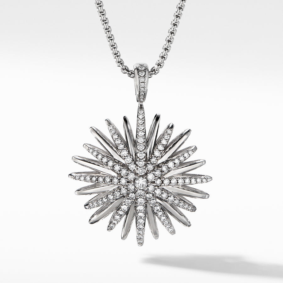 David Yurman Starburst Pendant with Diamonds - N16532DSSADI