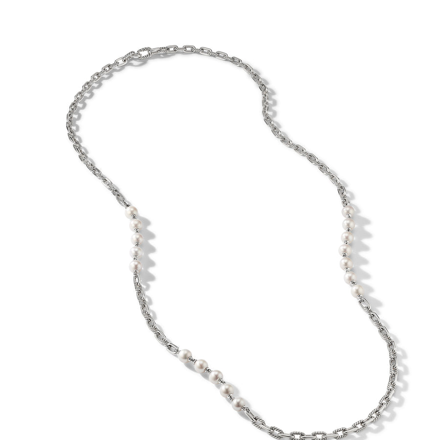David Yurman DY Madison® Pearl Chain Necklace - N16884SSBPE