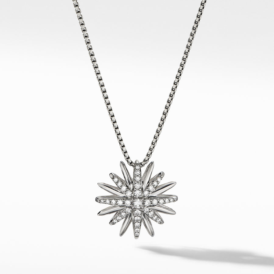 David Yurman Starburst Pendant with Diamonds - N16904DSSADI