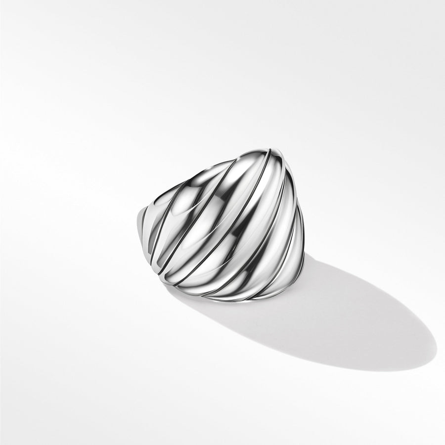 David Yurman Sculpted Cable Ring- R17163 SS75