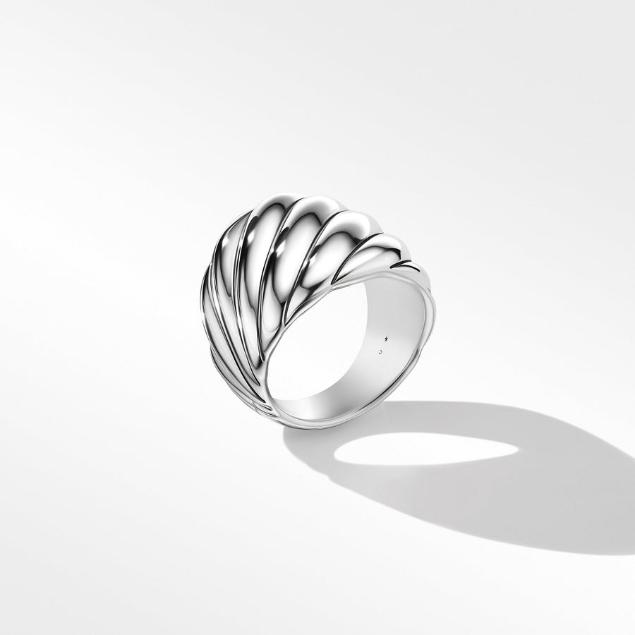David Yurman Sculpted Cable Ring- R17163 SS75
