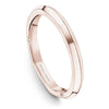 Matching Atelier band by Noam Carver in Rose gold