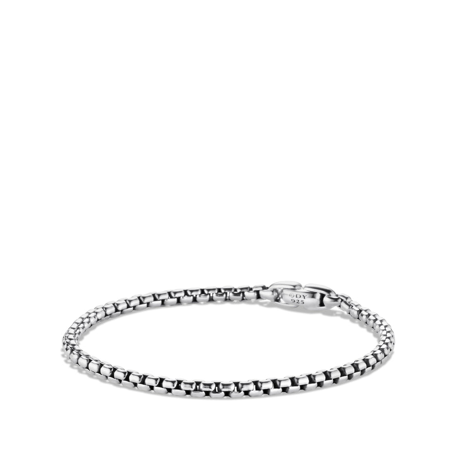 Sterling silverBracelet, 4mm wideFold over clasp