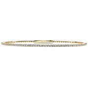 Christopher Designs tennis bracelet with 1.82cttw. GSI2 round cut diamonds set in 14K yellow gold.