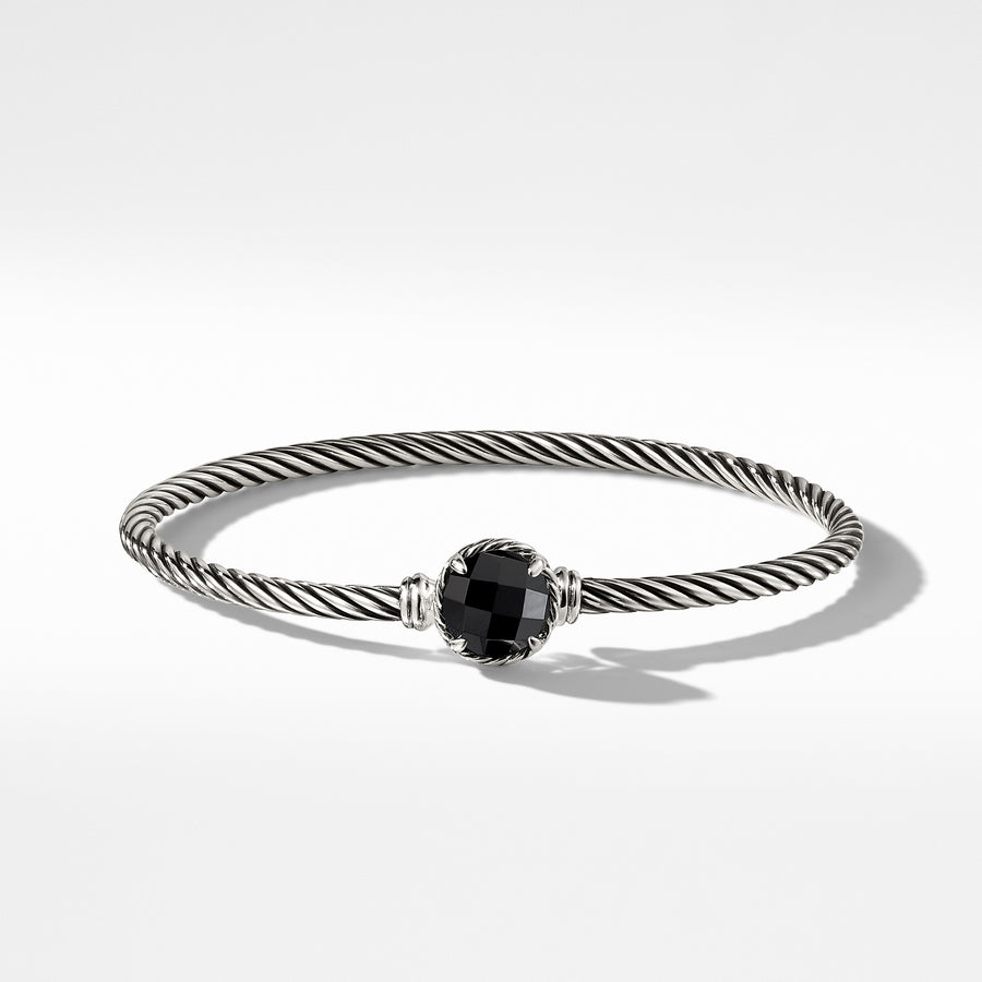 David Yurman Petite Chatelaine Bracelet with Black Onyx - B12609SSABO-883932716061