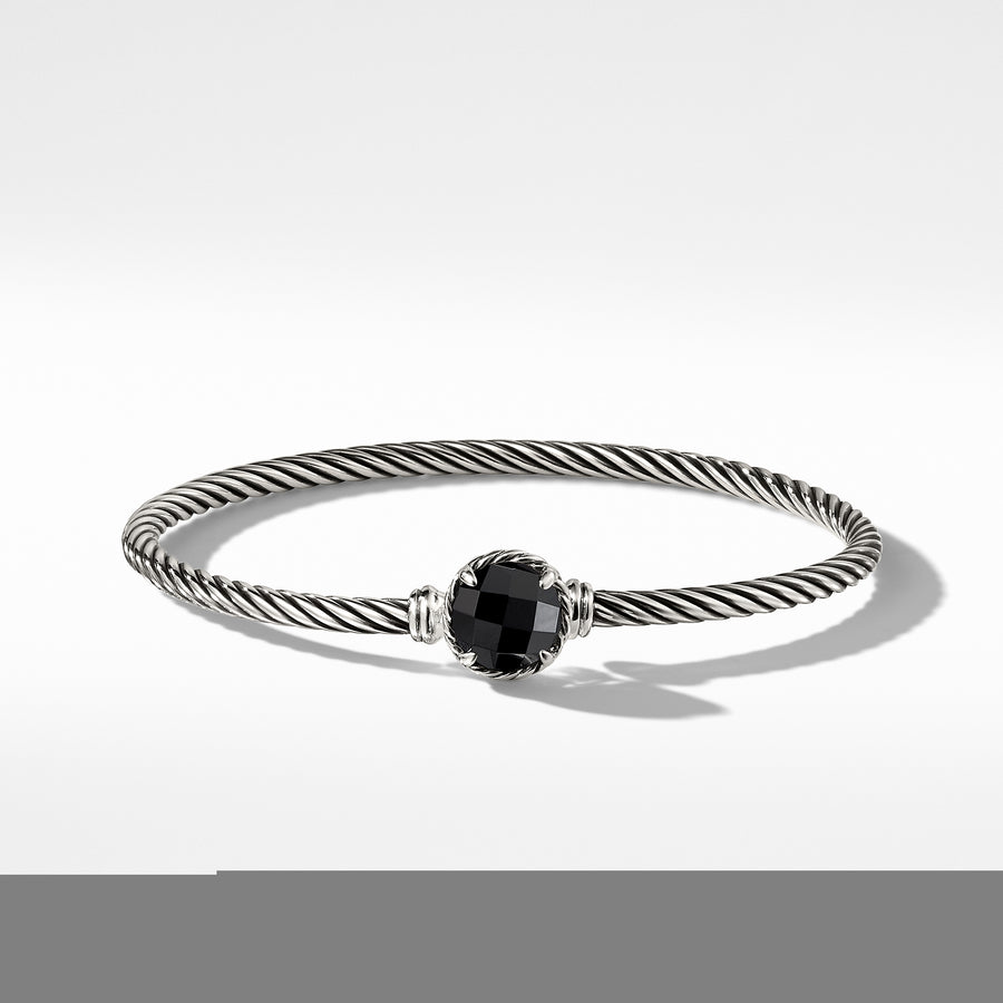 David Yurman Petite Chatelaine Bracelet with Black Onyx - B12609SSABO-883932716061
