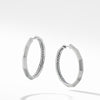 Sterling silverEarring, 1.10 diameter"