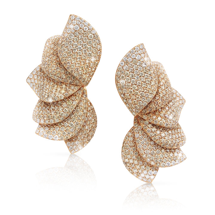Pasquale Bruni 18K Rose Gold Aleluia Diamond Earrings - 16090R