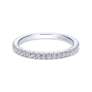 14k White Gold Diamond Eternity Band