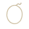 One of our original custom created chains, the 18K Arno Chain was originally inspired by the reflections of flowing water. Composed of ovals and rounds, this chain takes its name from the historic river that traverses the city of Florence. A significant piece for any occasion, the Arno is stunning on its own, or can be the perfect home for your favorite amulet or pendant.18K GoldLobster ClaspLength 24, Link: 11mm x 9mmAvailable in 18, 24, 32.