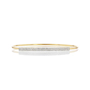 Gold and diamond wire Affair long strap bracelet (0.59 tcw) The defining interpretation of gold and diamonds, in classically chic Phillips House style for everyday.