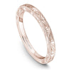Roseg old hand engraved matching band
