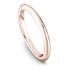 Rose gold knife edge matching band