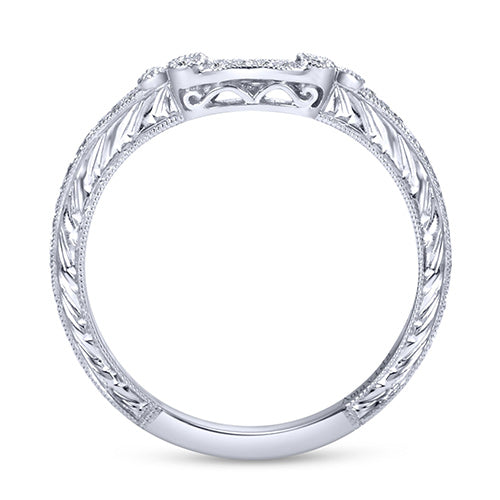 Gabriel & Co Platinum Diamond Wedding Band - WB6514PT3JJ