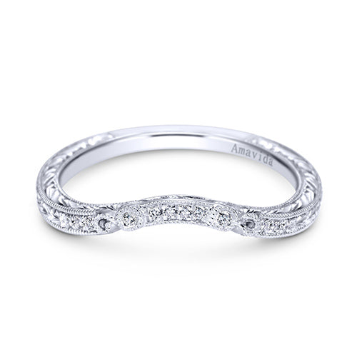 Platinum Diamond Wedding Band
