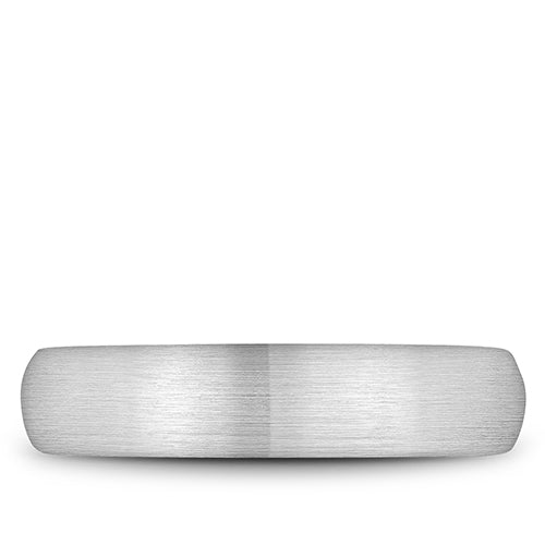Bleu Royale 14k White Gold Men's Wedding Band - RYL-061W5-M10