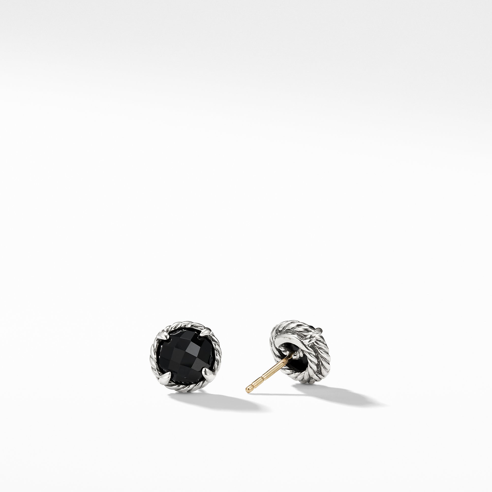 David Yurman Earrings with Black Onyx - E11982SSABO – Moyer Fine Jewelers