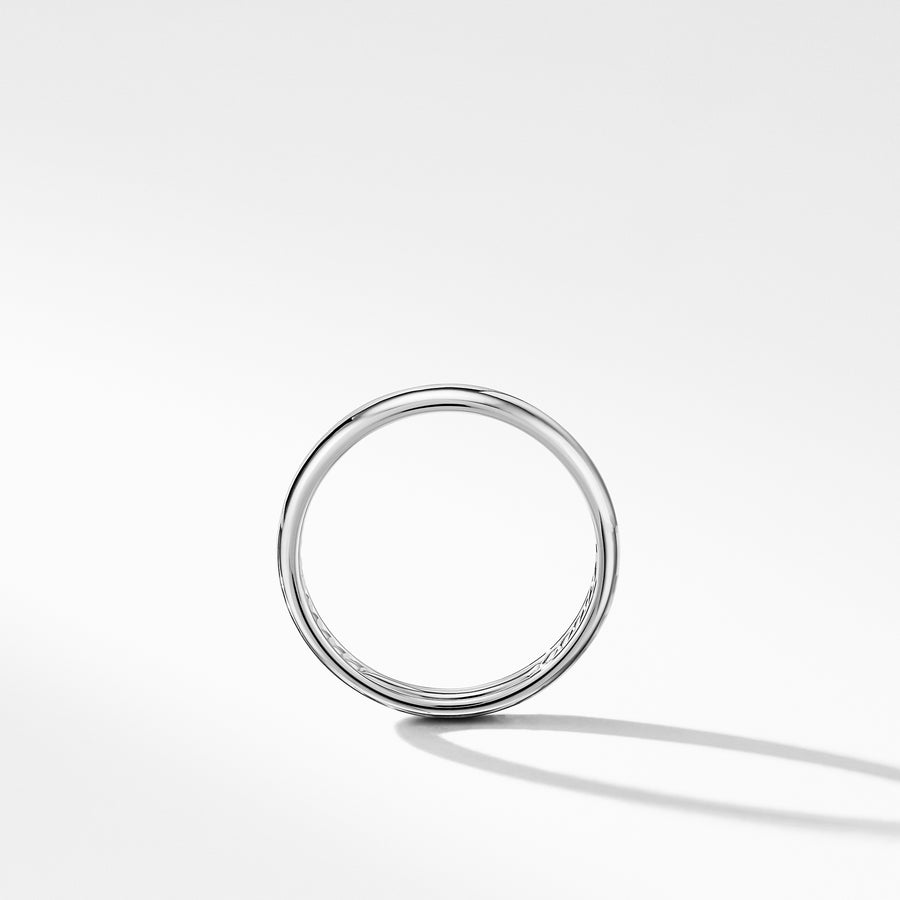 David Yurman Classic Band in 18K White Gold - R25395M8W