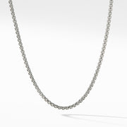 Sterling silver and 14-karat yellow gold detailMedium box chain, 3.6mm wideLobster clasp