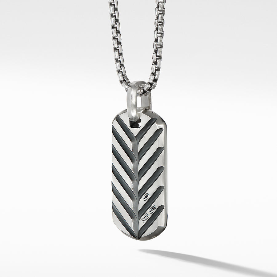 David Yurman Streamline® Tag with 18K Yellow Gold - D25382MS8