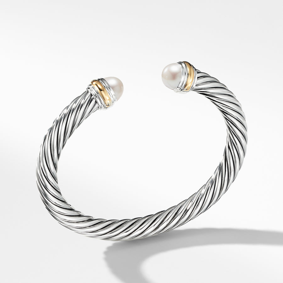 David Yurman Bracelet with Pearl and 14K Gold - B04425S4BPE