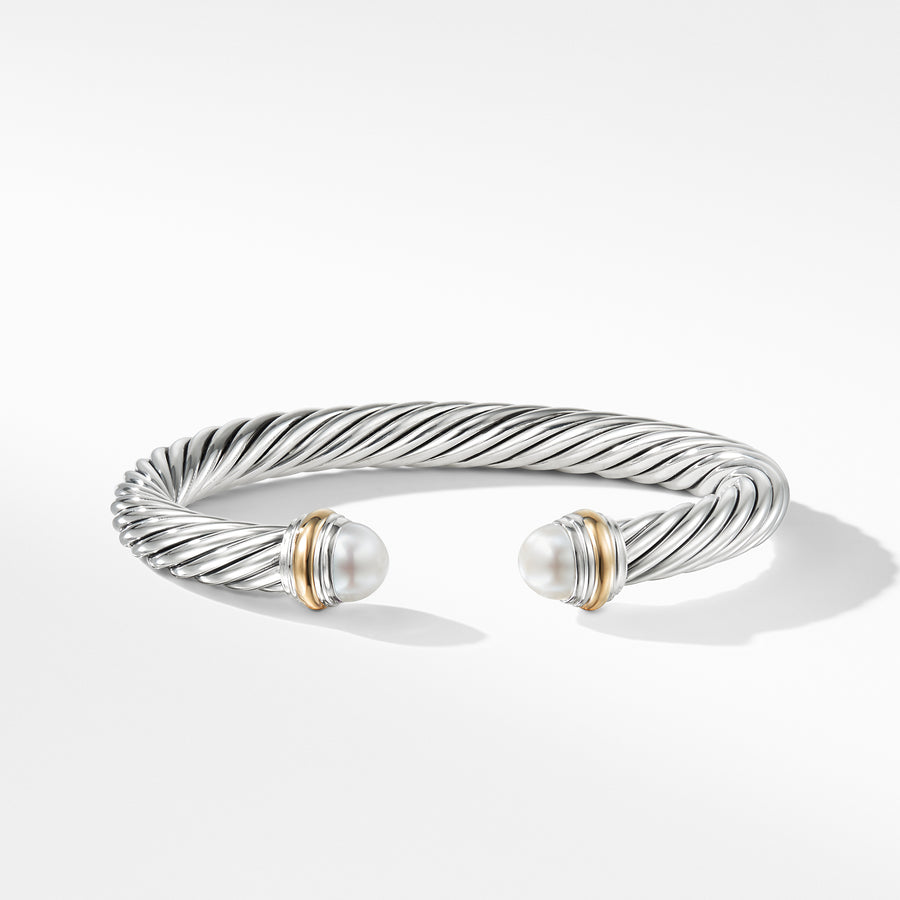 David Yurman Bracelet with Pearl and 14K Gold - B04425S4BPE