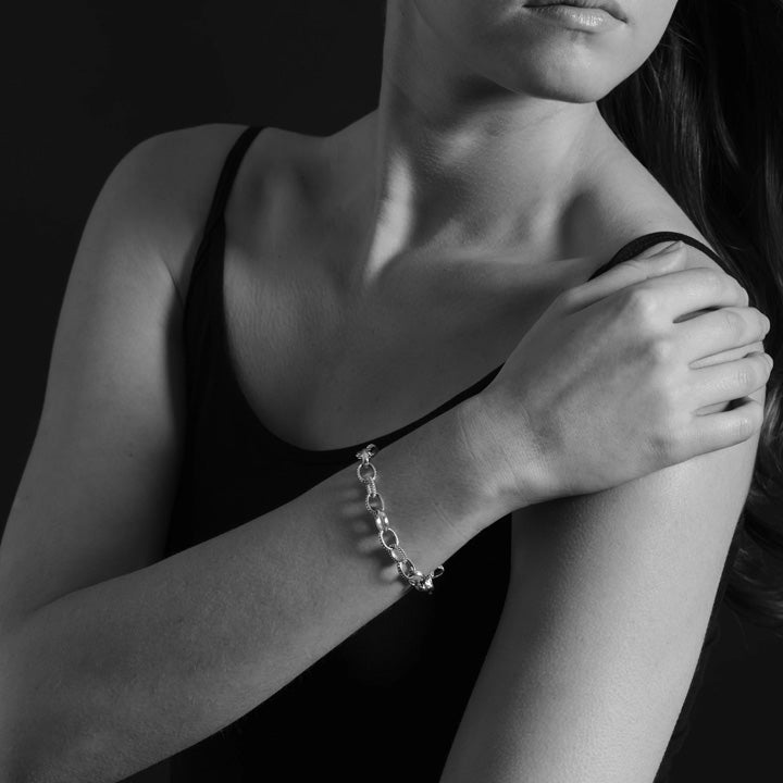 Lagos Signature Caviar Bead Link Bracelet - 05-81038-7