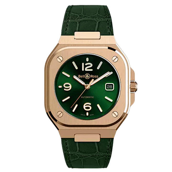 Bell & Ross BR 05 Green Gold 40mm  - BR05A-GN-PG/SPG