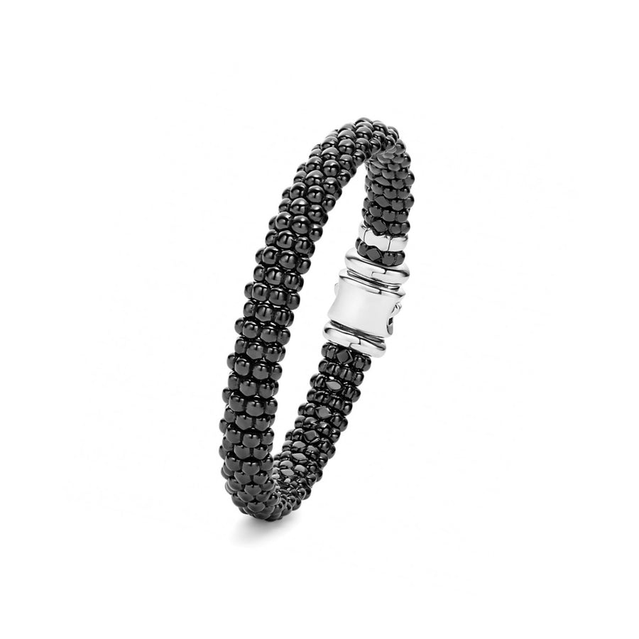Lagos Black Caviar Ceramic Beaded Bracelet- 05-81017-CB7
