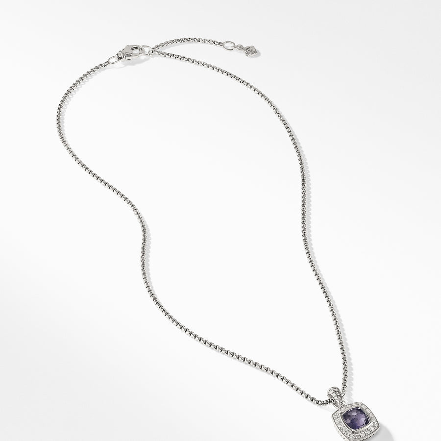 David Yurman Pendant Necklace with Black Orchid and Diamonds - N07212DSSAAHDI-883932578027