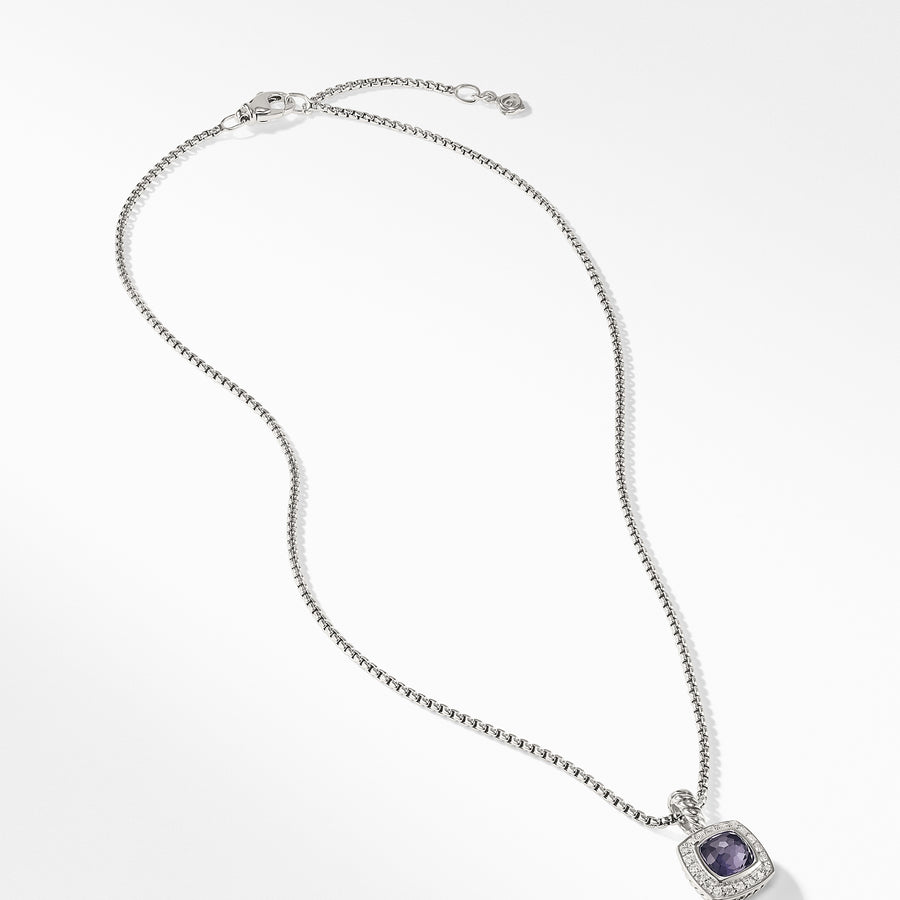 David Yurman Pendant Necklace with Black Orchid and Diamonds - N07212DSSAAHDI-883932578027
