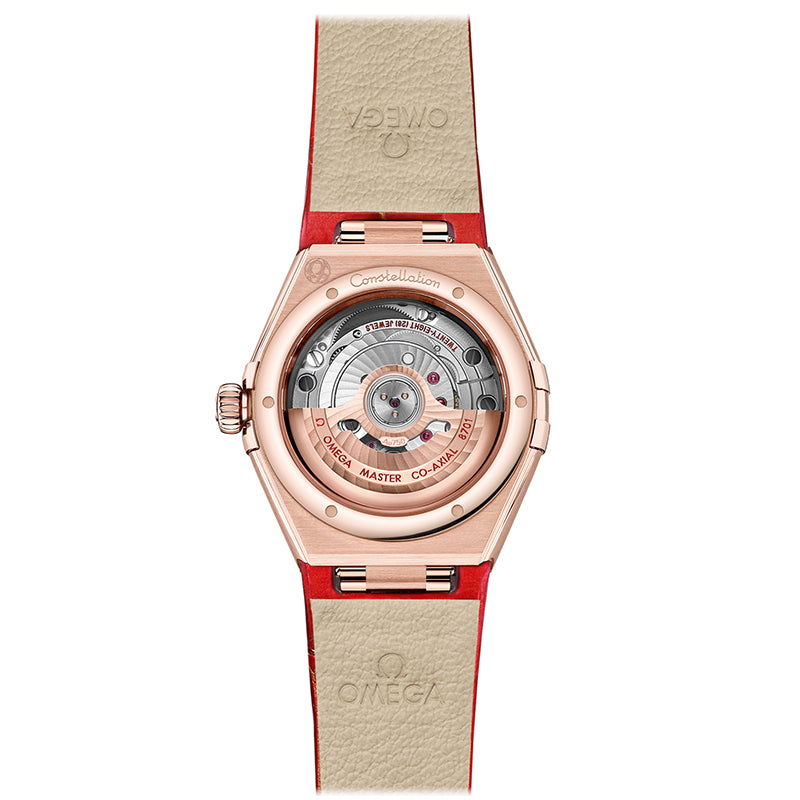 Omega Constellation Co-Axial Master Chronometer 29mm Red Adventurine- 131.53.29.20.99.003
