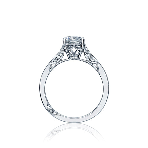 Tacori Platinum Dantela Solitaire Engagement Ring - 2638RD65