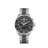 Dial: Anthracite Rhodium plated luminescent indexes Case: 43mm, fine-brushed steel, water resistance 200m Movement: Quartz, swiss made, about 24 months battery life Strap: fine-brushed and polished steel