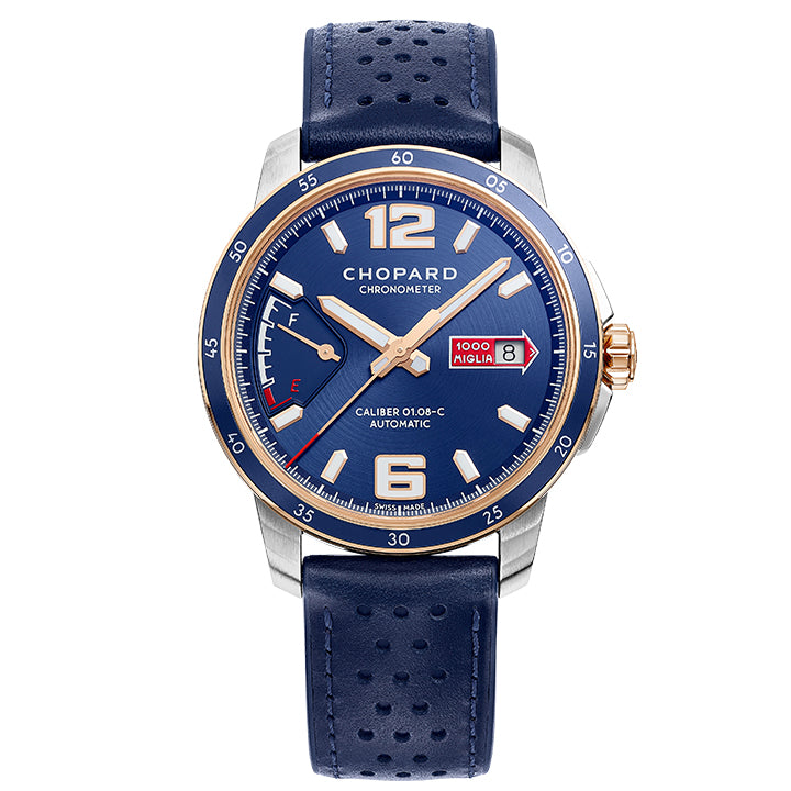Chopard Two Tone Mille Miglia GTS Azzurro Power Control - 168566-6002