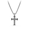 Chevron Cross with Black Diamonds
