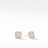 Chatelaine? Stud Earrings in 18K Yellow Gold with Full Pav? Diamonds