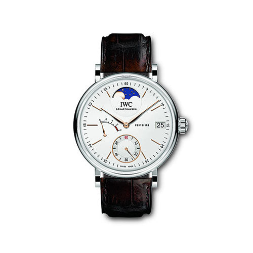 An elegant watch will never fail to express sophistication and style - and this timepiece from IWC brings you just that. This Gents watch can surely be an awe-striking piece once you lay eyes upon it. With a Polished bezel, this beauty represents detailed craftsmanship. The Stainless Steel case that encloses this pieces mechanism is also evidence of the quality that comes from this stylish item. The contrasting White dial color adds a pronounced sense of luxury. With additional Small second hand