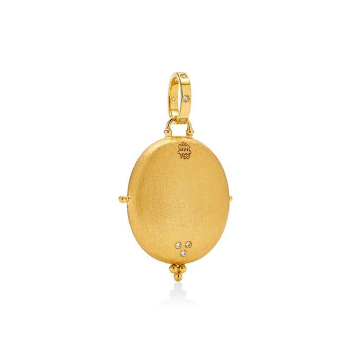 Temple St. Clair 18K Dragonfly Locket - P31808-DFLYLOC