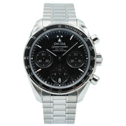 This Omega Speedmaster is in excellent condition and comes with the full box and papers. This watch was was registered November 2020 and will come with the remaining factory warranty! The watch comes in a 38mm stainless steel case on a bracelet. 212413