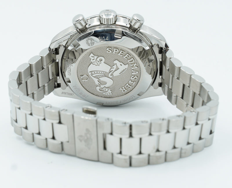 SOLD - Omega Speedmaster 324.30.38.50.01.001 Black Dial on Bracelet - 38mm