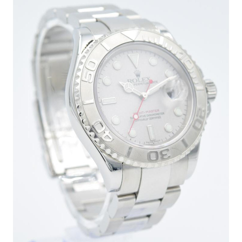 SOLD - Rolex Yachtmaster 16622 Platinum Dial and Bezel - 40mm