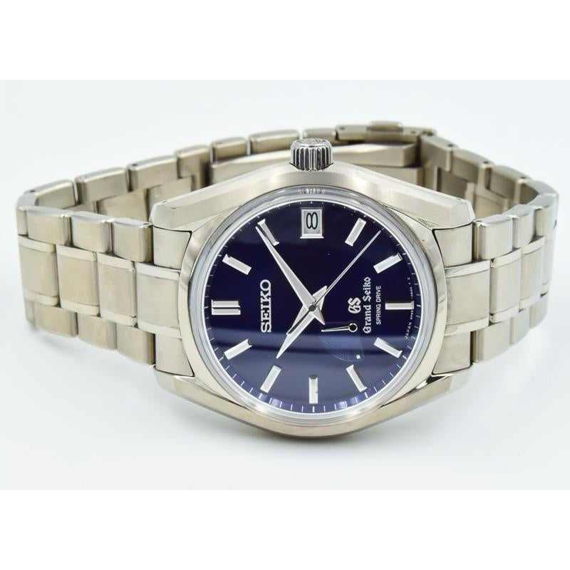 SOLD 02/2019 - Grand Seiko SBGA127 - Limited Edition 55th Anniv. Spring Drive Blue Dial - 40mm