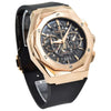 This Hublot Classic Fusion Orlinksi timepiece was recently traded in to our store with the original box and is in overall excellent condition! The previous owner did not include the warranty card, however as an authorized Hublot dealer we have done a thorough inspection and guarantee 100% authenticity on this piece. The 18k Gold Orlinksi is a highly desirable piece for watch and art collectors alike. Hublot's creative partner since 2017, the contemporary sculptor Richard Orlinski blends his grap