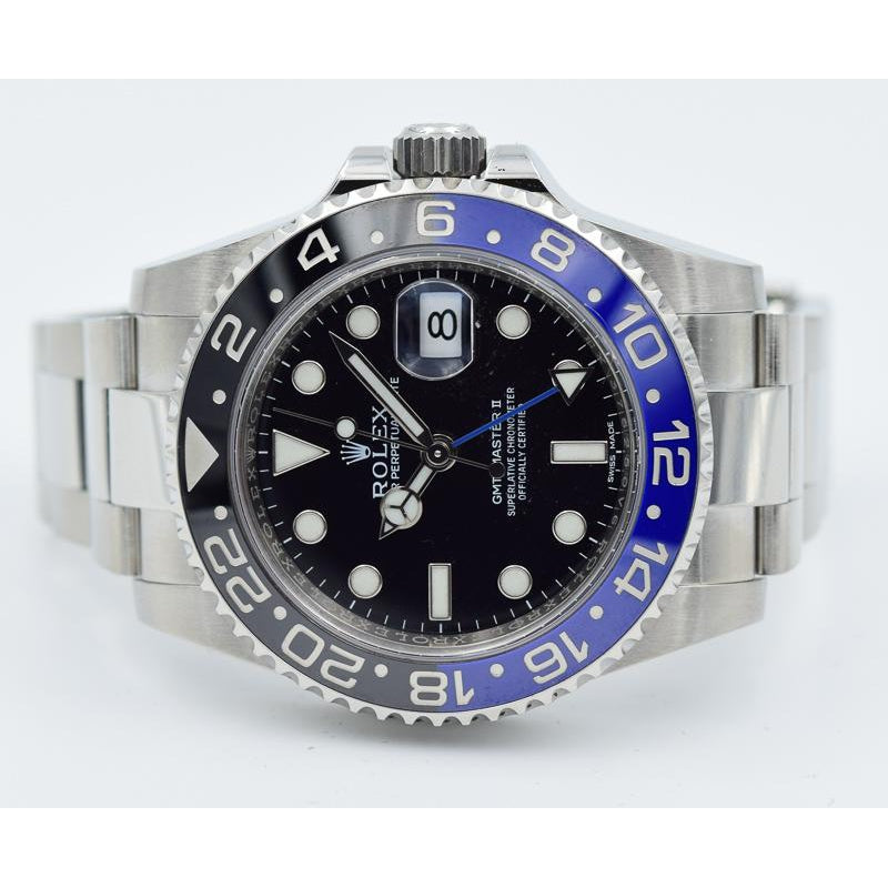 SOLD 11/2019 - Rolex GMT-Master II - 116710BLNR - Batman