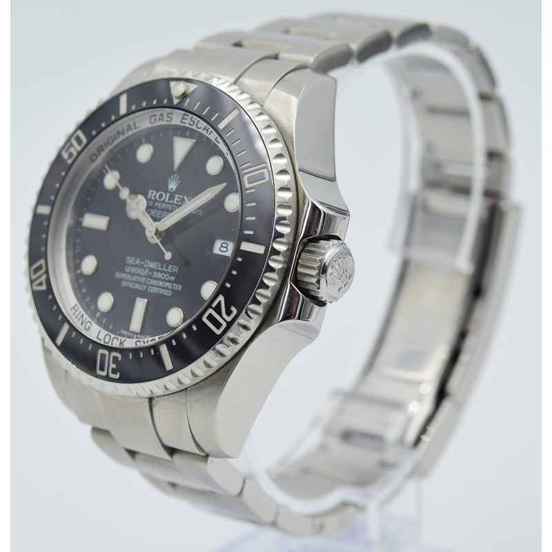 SOLD 02/2020 - Rolex Sea-Dweller Deepsea - 126660 - Black Dial and Black Ceramic Bezel - 44mm