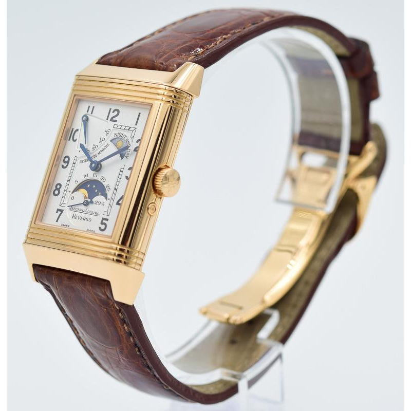 SOLD 02/2020Jaeger-LeCoultre Reverso - 270.2.63 - Sun Moon 18k Rose Gold Case - 26mm x 42mm