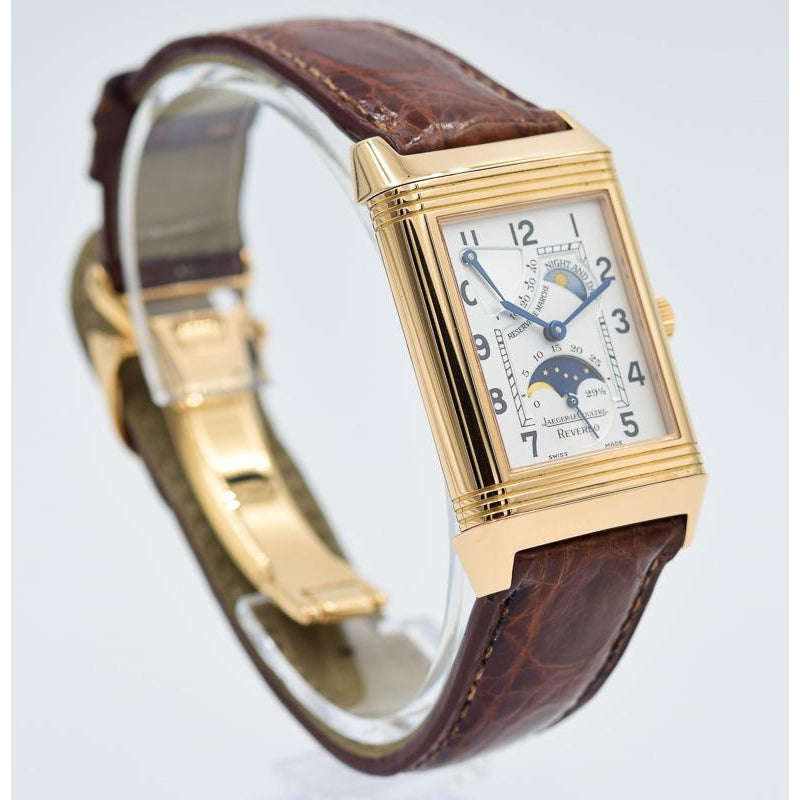 SOLD 02/2020Jaeger-LeCoultre Reverso - 270.2.63 - Sun Moon 18k Rose Gold Case - 26mm x 42mm