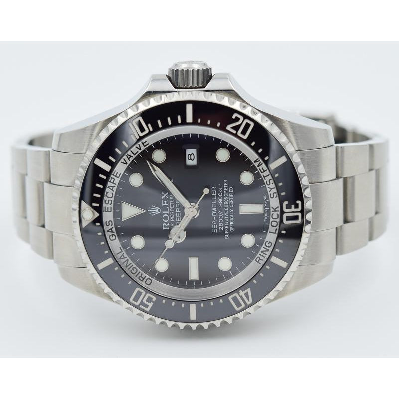 SOLD 02/2020 - Rolex Sea-Dweller Deepsea - 126660 - Black Dial and Black Ceramic Bezel - 44mm